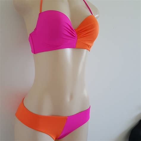 Victorias Secret Swim New Victorias Secret Colorblock Bikini Swim