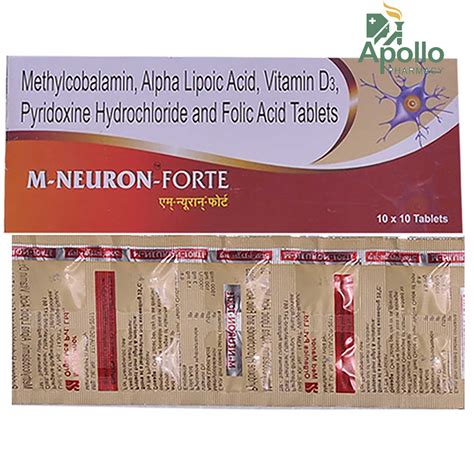 M Neuron Forte Tablet Uses Side Effects Price Apollo Pharmacy