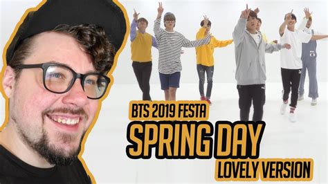 Mikey Reacts to BTS 봄날 Spring Day Dance Practice Lovely ver