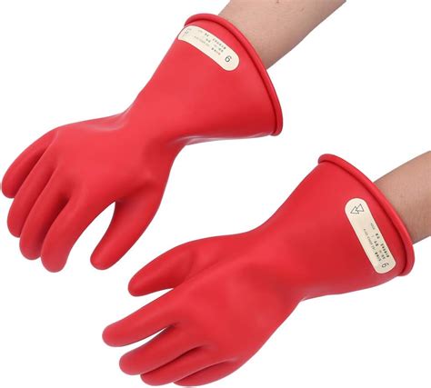 Guantes Aislantes Para Trabajo El Ctrico De Alto Voltaje De Mm De