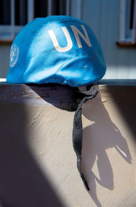 united nations blue helmet editorial stock image image  conflict