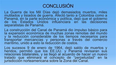 Historia De Las Relaciones Entre Panam Y Estados Unidos Ppt