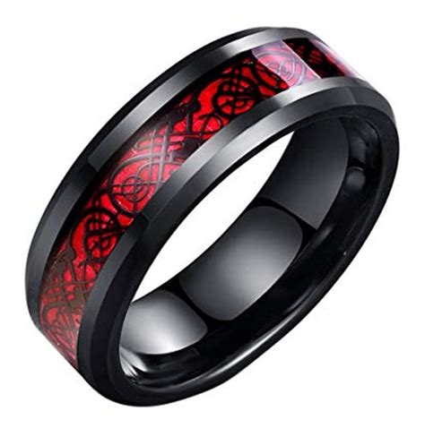 Tanyoyo Anillo De Dragon Celta Para Hombre In Fibra Env O Gratis