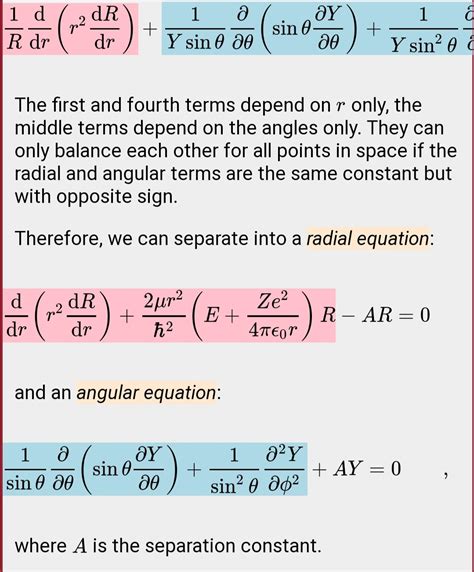 Solved Write The Schrodinger Wave Equation For Hydrogen Atom