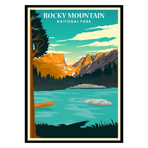 Rocky Mountain National Park Usa Poster Buy Posters And Art Prints At