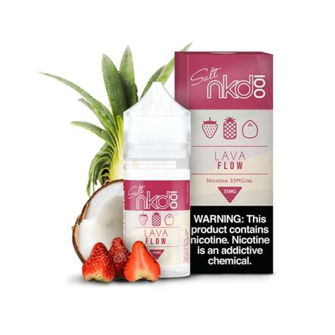 Comprá Esencia Naked Salt Lava Flow 30 ml Envios a todo el Paraguay