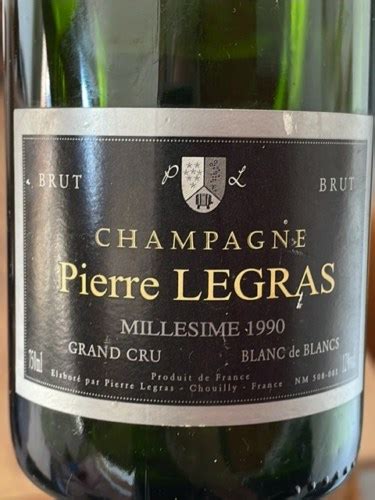 Pierre Legras Mill Sime Blanc De Blancs Brut Champagne Grand Cru