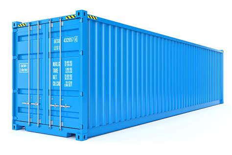 Best Blue Cargo Container Stock Photos, Pictures & Royalty-Free Images - iStock