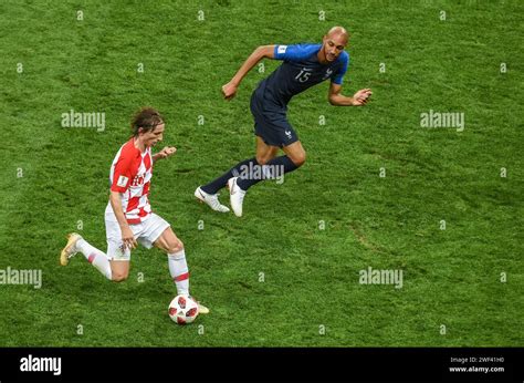 Moscow Russia July 15 2018 Croatia National Football Team