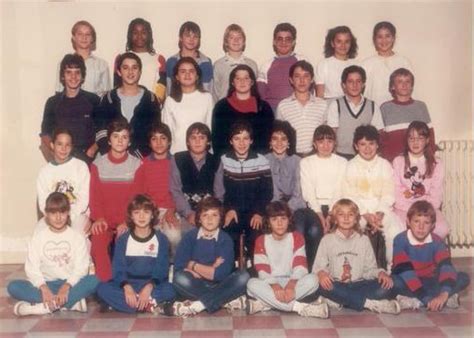Photo de classe 5ème de 1985 Collège Gay lussac Copains d avant