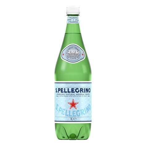 S Pellegrino Plastik PET 1 Liter Flasche Sanpellegrino