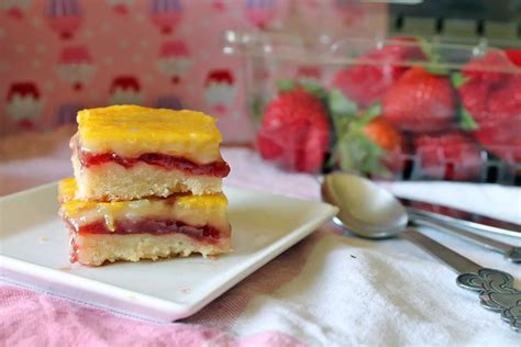 Lemon Raspberry Squares Wallflour Girl