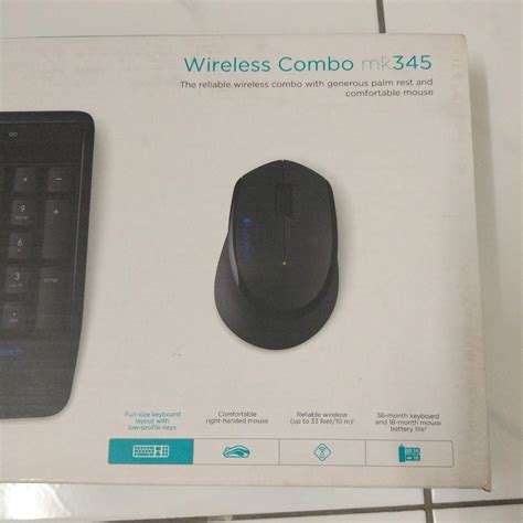 Logitech Wireless Keyboard K345, Computers & Tech, Parts & Accessories ...