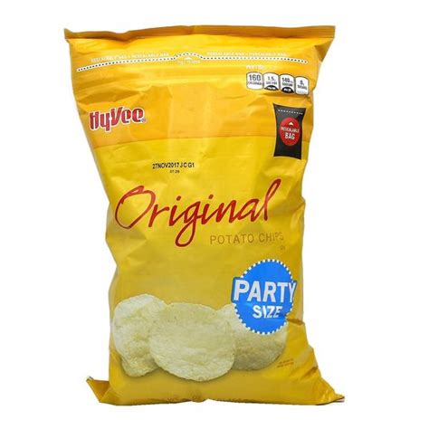 Hy Vee Original Potato Chips Party Size Hy Vee Aisles Online Grocery