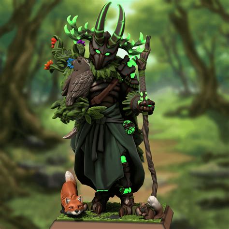 Leshen The Warforged Druidwarlock Rheroforgeminis