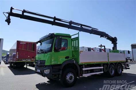 Mercedes Benz AROCS 2636 6x4 SKRZYNIOWY 6 5 m HDS HIAB Ціна