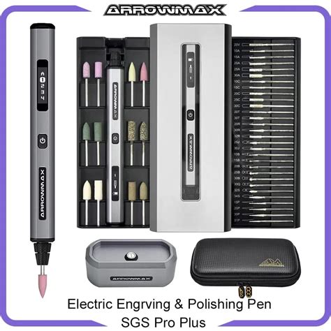 Arrowmax Smart Electric Engraving Polishing Pen Sgs Pro Plus Wireless