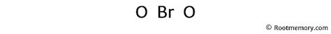 Lewis structure of BrO2- Root Memory