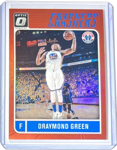 Panini Donruss Optic Draymond Green Crashers Red Prizm St