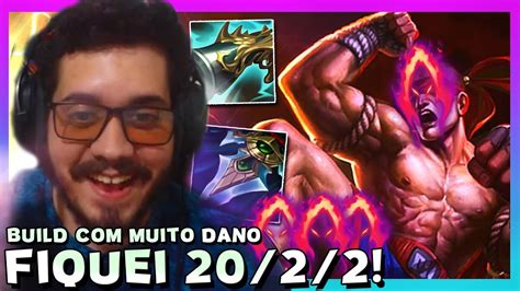 LEESIN LETALIDADE JUNGLE É MUITO FORTE E DA MUITO DANO FIQUEI 20 2 2