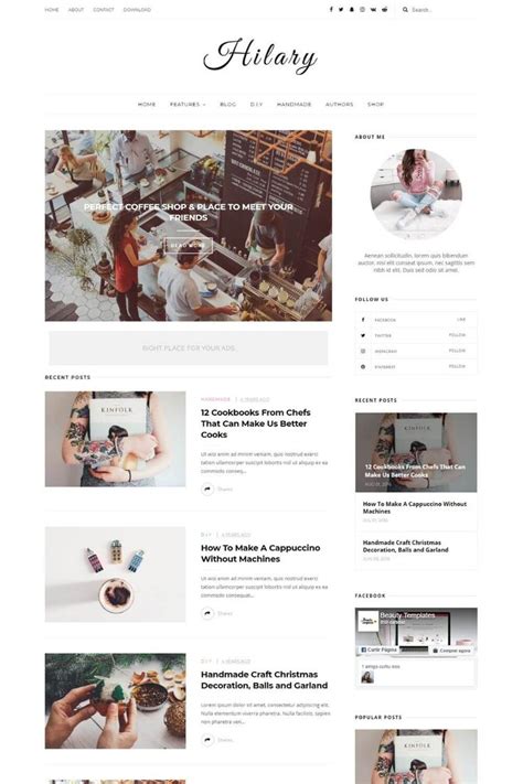 Layouts Para Blogger Templates Gratuitos E Responsivos Apenas