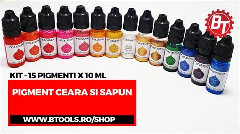 🌈pigment Colorant Pentru Lumanari Ceara Si Sapun 🌈 Youtube