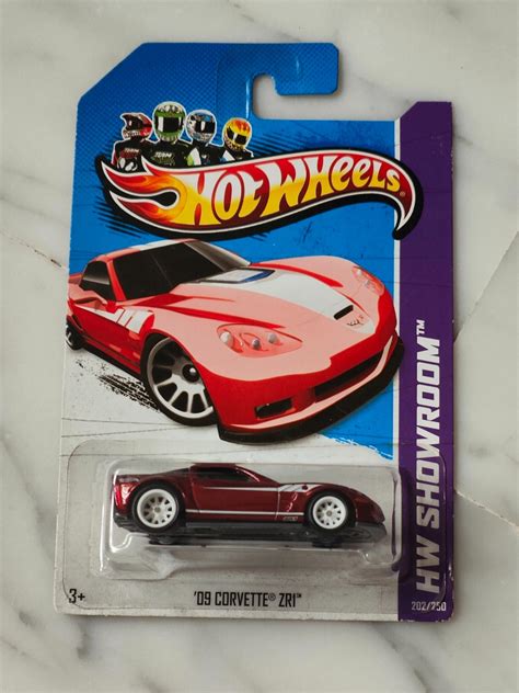 Hot Wheels 09 Corvette ZR1 Super Treasure Hunt 2013 Hobbies Toys Toys Games On Carousell