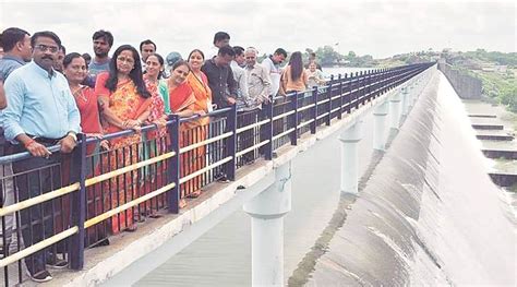 Aji I Dam Overflows As Rajkot Gets Inches Of Rain Overnight Rajkot