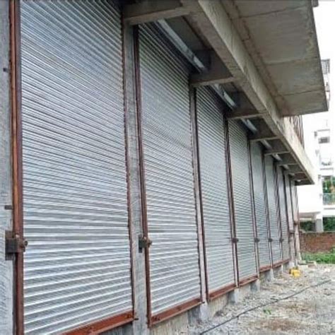 10mm GI Motorized Rolling Shutter Height 9 Feet At Rs 165 Sq Ft In Nashik