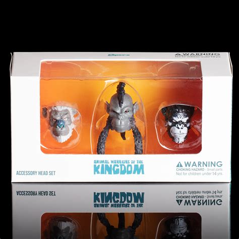 Primal: Vile Villains Head Set – Project Action Figure