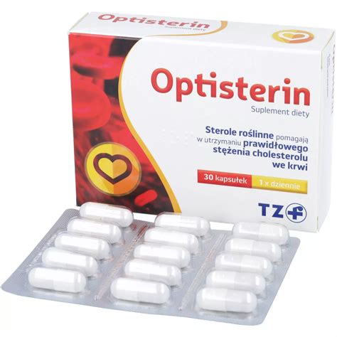 Optisterin, 30 kapsułek – opinie, skład i cena ️| Apteka Nowa Farmacja