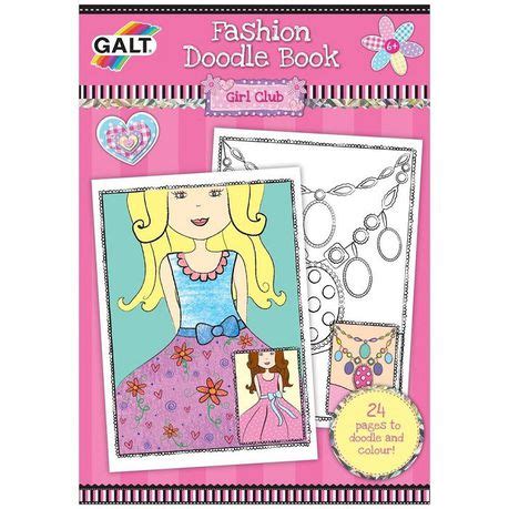 Galt Fashion Doodle Book Tool Home