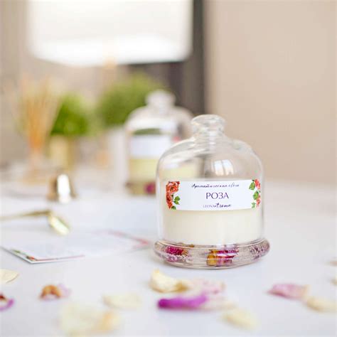 Ароматическая свеча "Роза" в LeonaBureau. Фото, цена, купить с ...