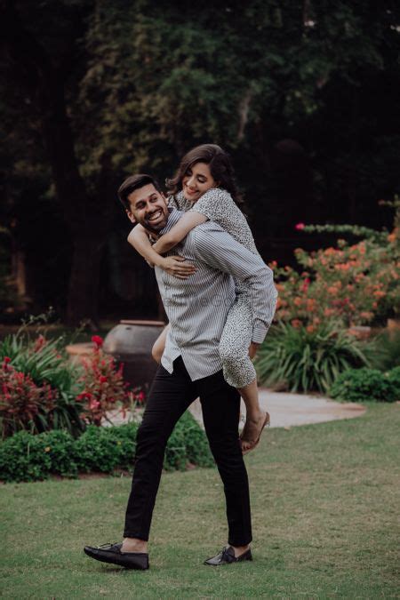 Photo Of South Indian Couple In Colour Coordinated Outfits On Their