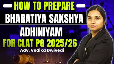 How To Prepare For BSA For CLAT PG 2025 26 Bharatiya Sakshya