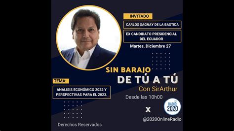 Sinbarajo Programa De T A T Con Sirarthur Conversatorio Con El