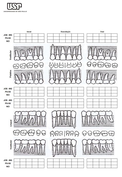 12 Odontograma Perio E Cariograma 2 Periodontia