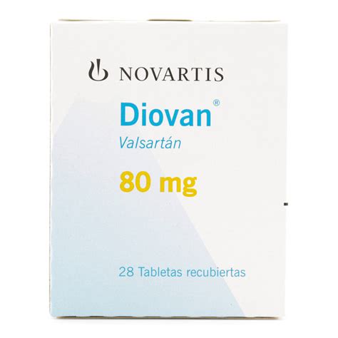 Diovan 80 Mg 28 Tabletas Farmaprime