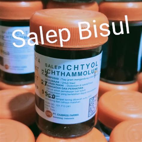 Jual Salep Ichtyol Untuk Bisul Shopee Indonesia