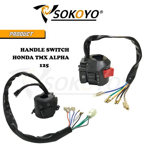 Set Domino Handle Switch For Honda Tmx Alpha And Tmx Handle