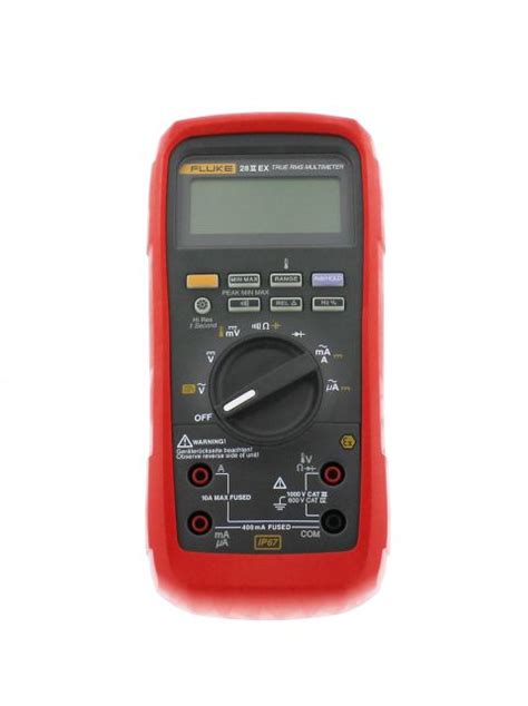 Fluke 28 II Ex RoHS Intrinsically Safe Multimeter Ecom Instruments