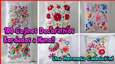 Aprende Hacer Cojines Bordados A Mano Paso A Paso CURSOS GRATUITOS