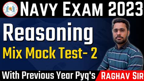 Indian Navy Ssr Reasoning Mock Test Navy Ssr Mock Test By Mayank