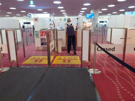 海外から羽田空港へ到着時の検疫審査の流れと所要時間について