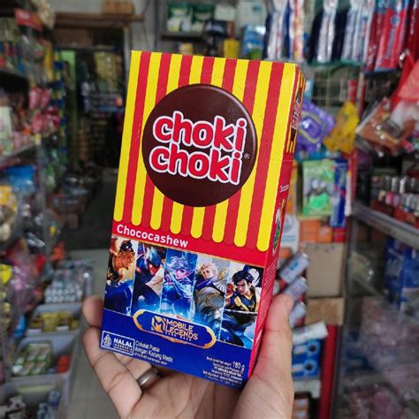 Jual Choki Choki Cokelat Pasta Chococashew Isi Edisi Mobile Legend