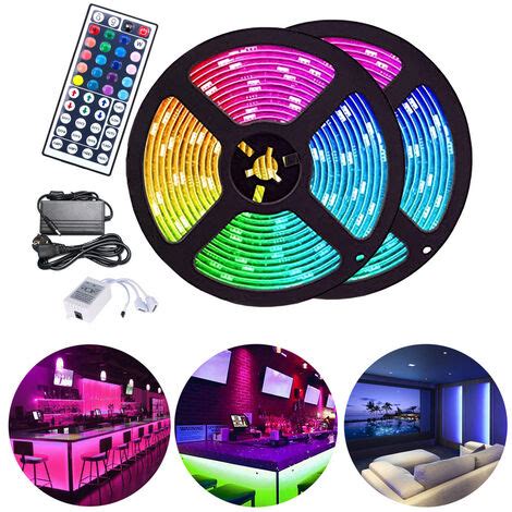 Tolletour M Ensemble De Bande Led Bande Led Rgb Smd Bande Led