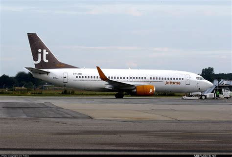 Jet Time Boeing 737 OY JTB Photo 18020 Airfleets Aviation