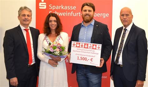 Gutes tun ist einfach Sparkasse Schweinfurt Haßberge spendet 1 500