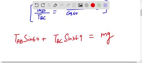 The Kg Lamp Is Supported By Two Rods Ab And Bc As Shown If Ab Has A