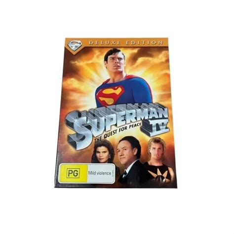 Superman Iv The Quest For Peace Deluxe Edition Dvd Christopher Reeve